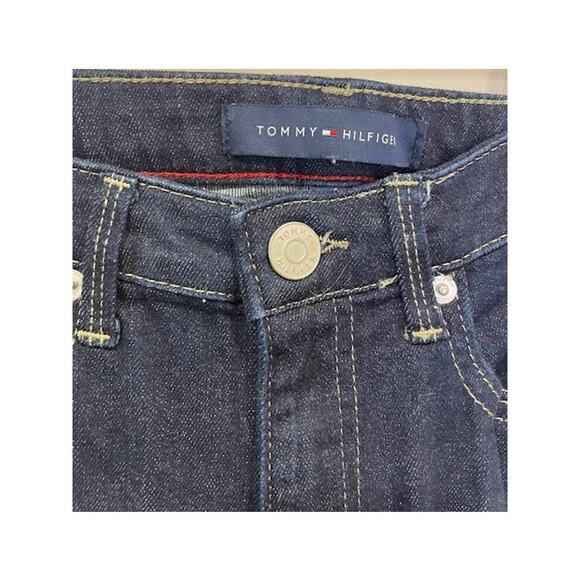 Tommy Hilfiger Women's Tribeca TH Flex Raw-Cuff Skinny Jeans Sz 4 - Picture 8 of 9
